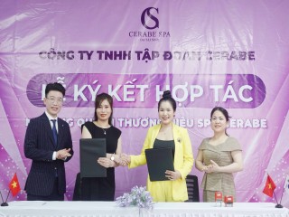 Ký kết nhượng quyền Spa Cerabe với CEO Nguyễn Thị Hoa