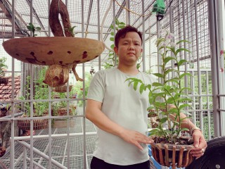 Nguyễn Đăng Ghin thành công lĩnh vực nuôi cấy lan