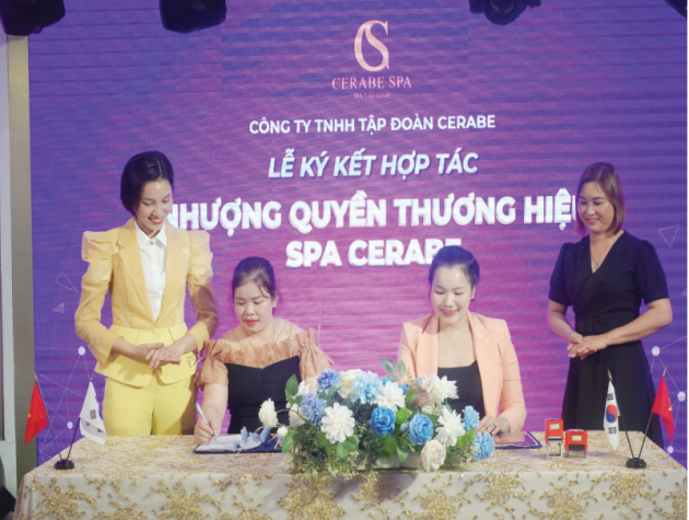 Nhượng quyền thương hiệu Spa Cerabe với CEO Ma Thị Nhuận