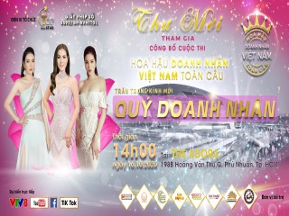 Hoa hậu doanh nhân Việt Nam Toàn cầu 2020 chính thức khởi động