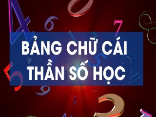 Chữ Cái Thần Số Học: Khám Phá Bản Thân Qua Những Con Số