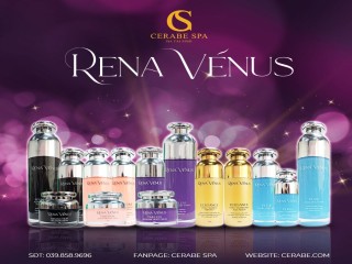 Chuỗi nhượng quyền thương hiệu Spa Cerabe chính thức ra mắt 5 bộ sản phẩm chiến lược Rena Venus