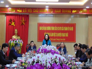 Một số giải pháp đảm bảo an sinh xã hội, nâng cao đời sống người dân và hoàn thành mục tiêu xây dựng Nông thôn mới tại huyện Thạch Thất, Hà Nội