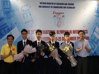 Việt Nam giành Huy chương Vàng Olympic Tin học quốc tế, xếp thứ 9 thế giới