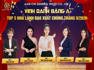Chu Huế – Top 5 nhà lãnh đạo xuất chúng Đông Y Lan Chi tháng 10/2020