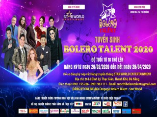 “Chính thức khởi động cuộc thi tìm kiếm tài năng mới Bolero Talent 2020”