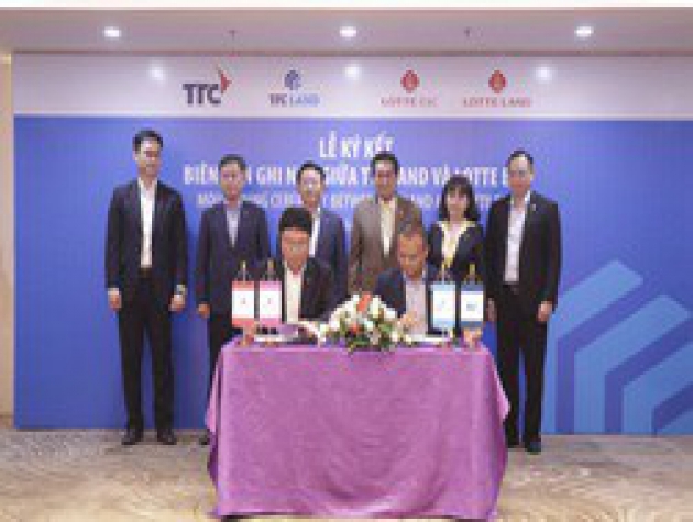 Lotte đầu tư 100 triệu USD vào TTC Land
